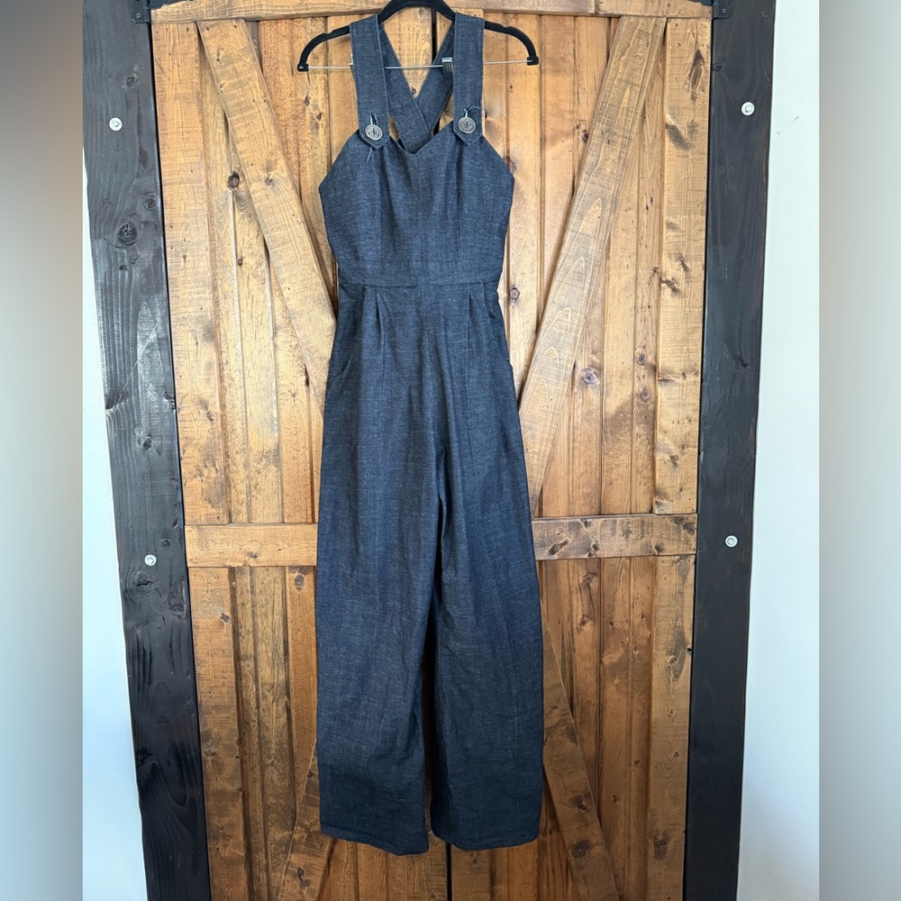 El Pachuca denim overalls